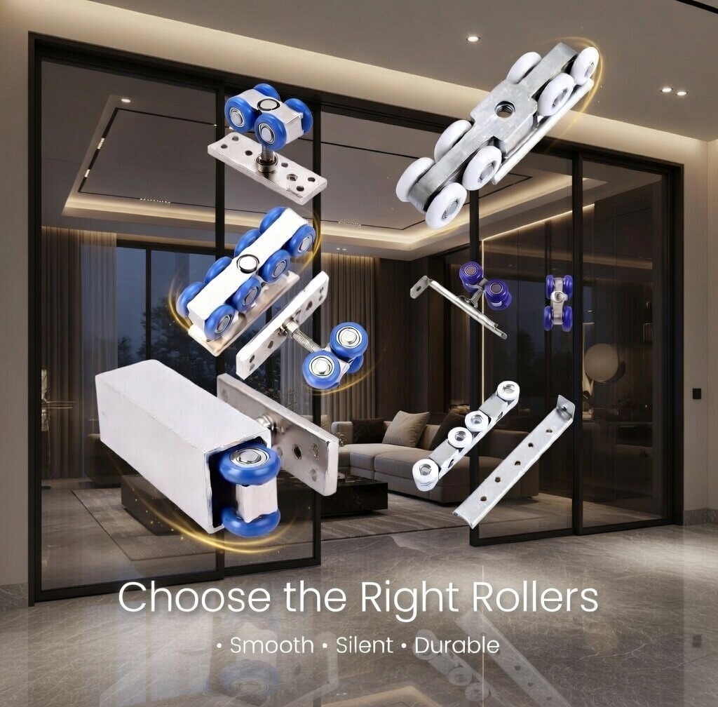  Comment choisir les rouleaux pour portes coulissantes à cavité en 2026 : un guide d'achat complet