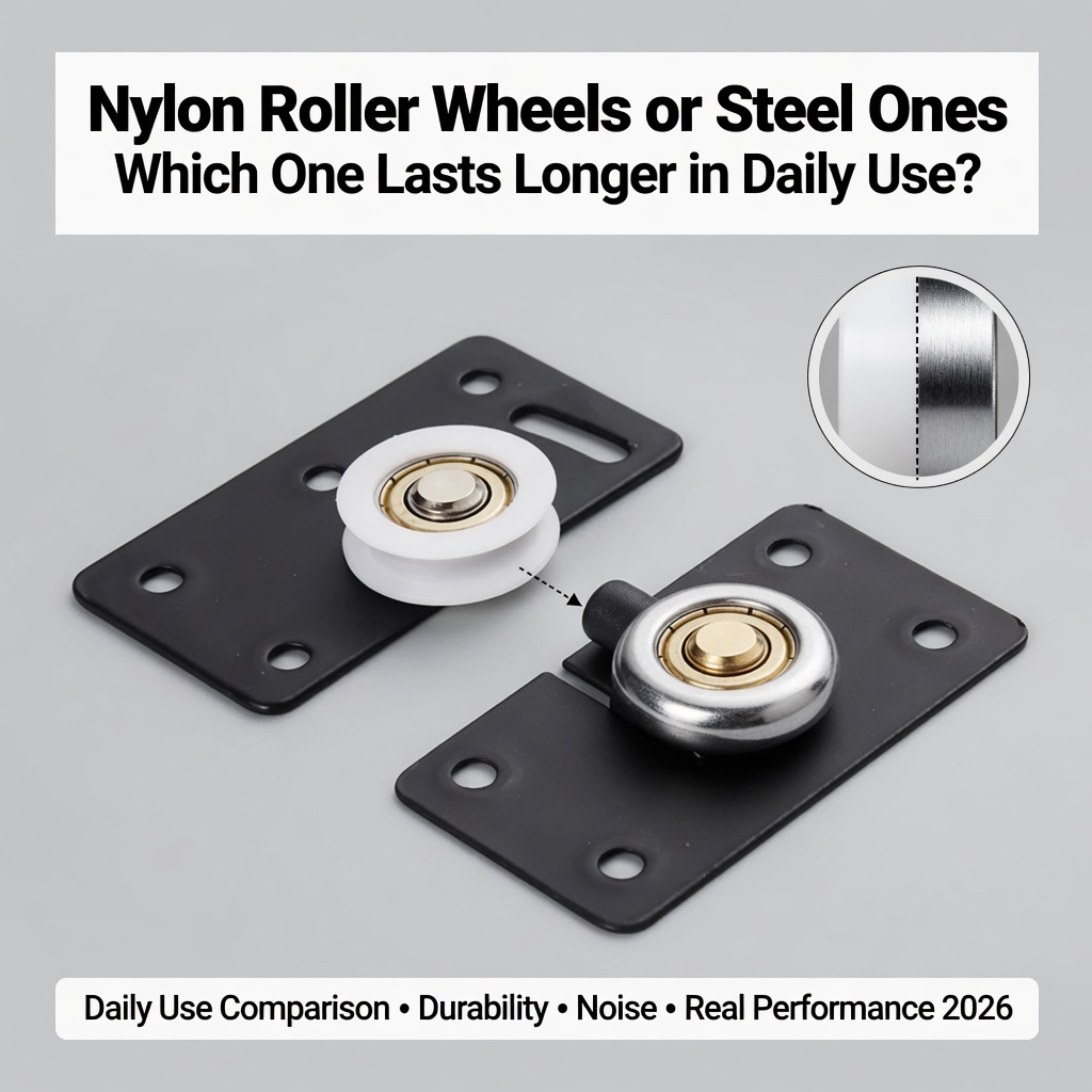 Roues à roulettes en nylon ou en acier – lesquelles durent plus longtemps en utilisation quotidienne