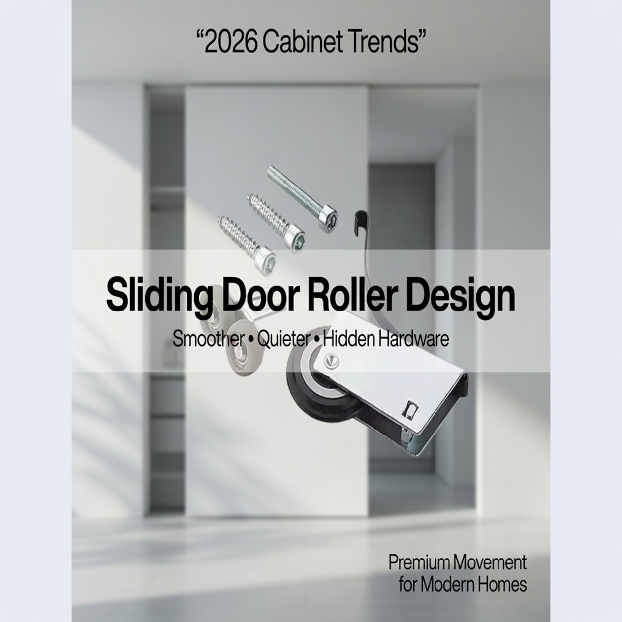  Quelle conception de rouleau de porte coulissante d'armoire deviendra populaire en 2026