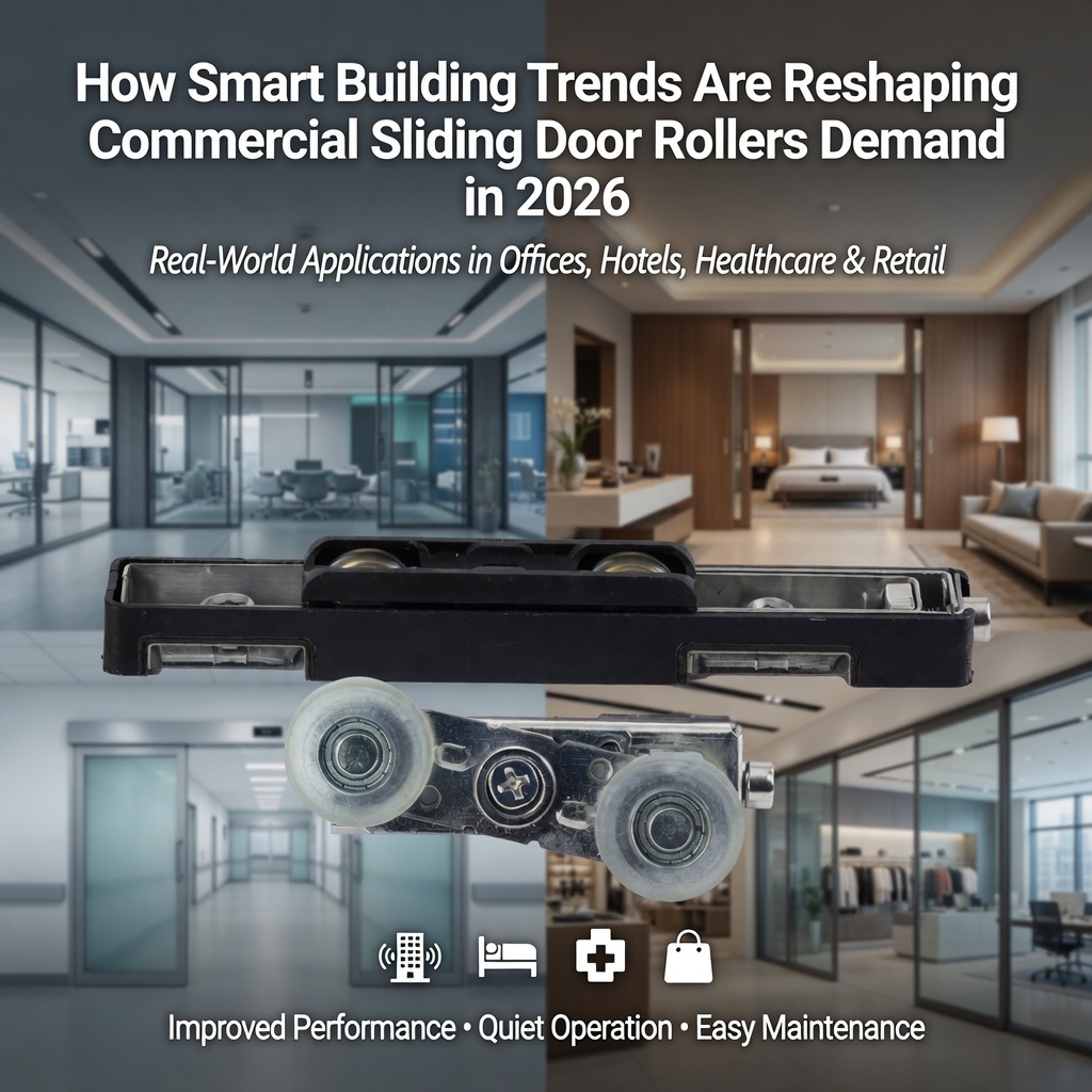  Comment les bâtiments intelligents changent les rouleaux de portes coulissantes commerciales en 2026