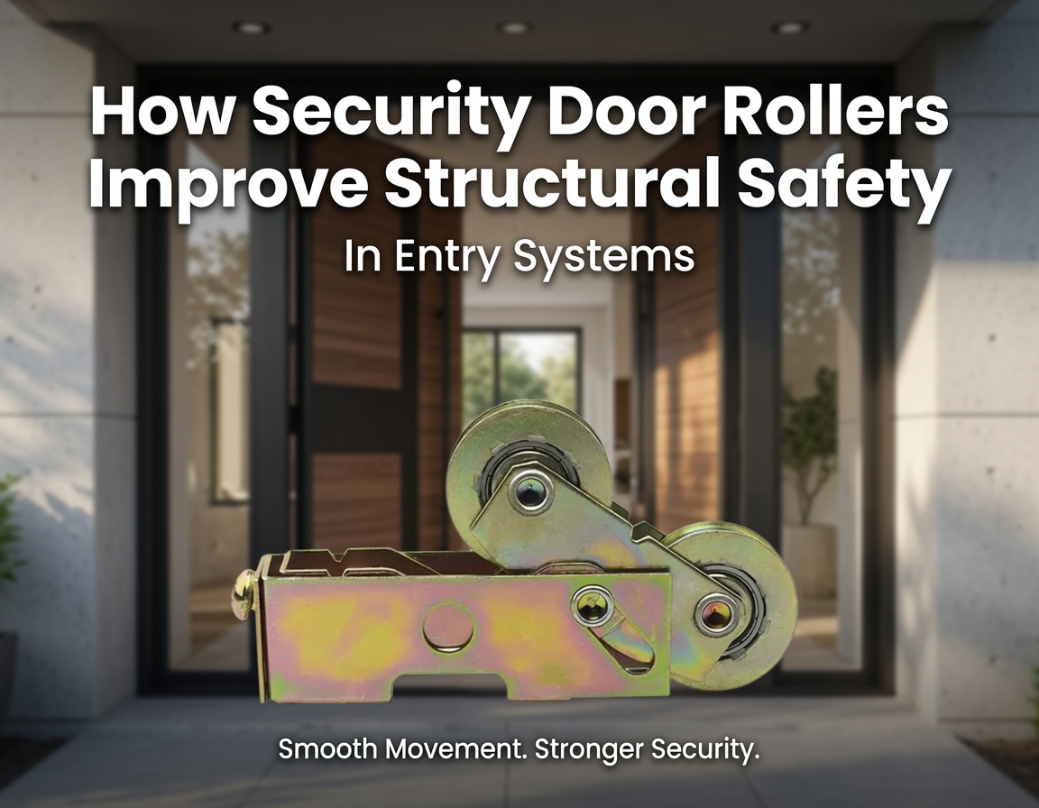  Comment les rouleaux de porte de sécurité améliorent la sécurité structurelle des systèmes d'entrée