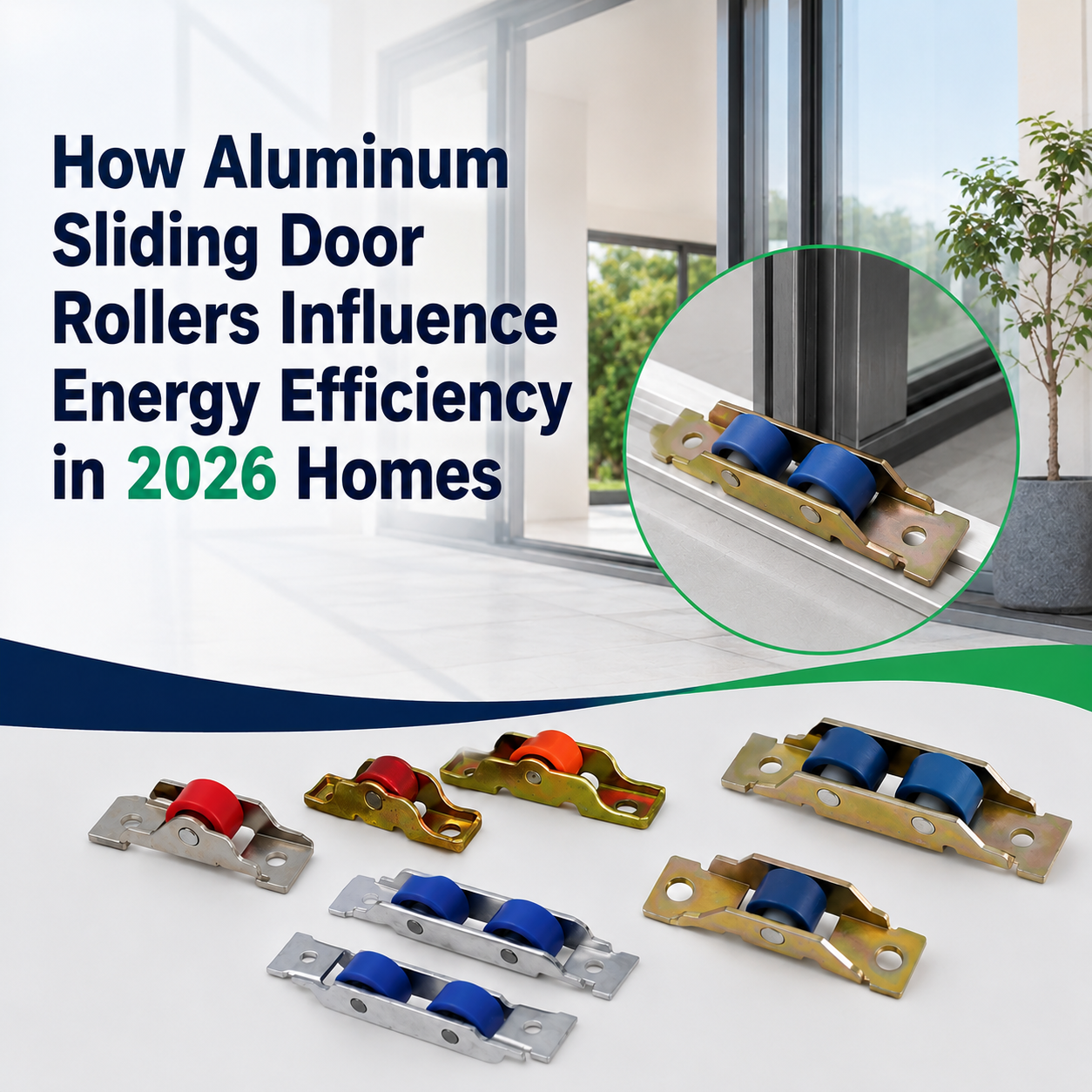  Comment les rouleaux de porte coulissante en aluminium influencent l'efficacité énergétique dans les maisons de 2026