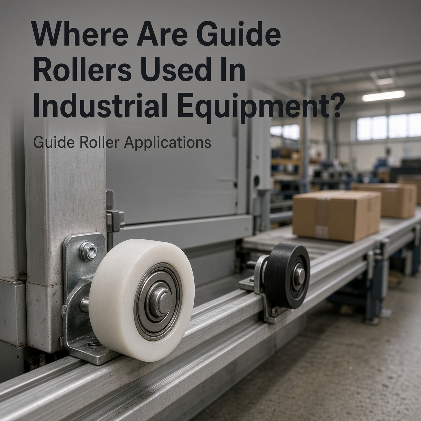  Où les rouleaux de guidage sont-ils utilisés dans les équipements industriels