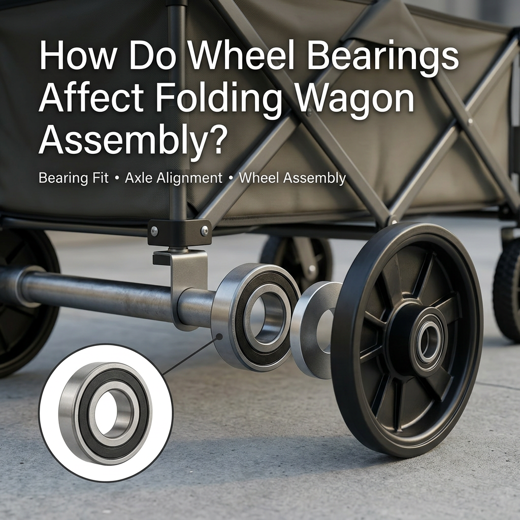 Comment les roulements de roue affectent-ils l’assemblage du wagon pliant